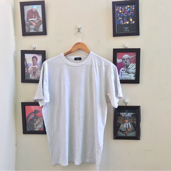 Authentic Hugo boss basic white tshirt (M-L-XL) - Picture 8 of 9